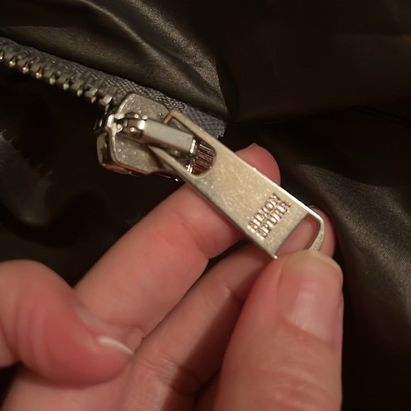 Designer Simon Spurr Luxury Nylon Rain Jacket Gun Metal Gray Size 48 - Picture 4 of 12